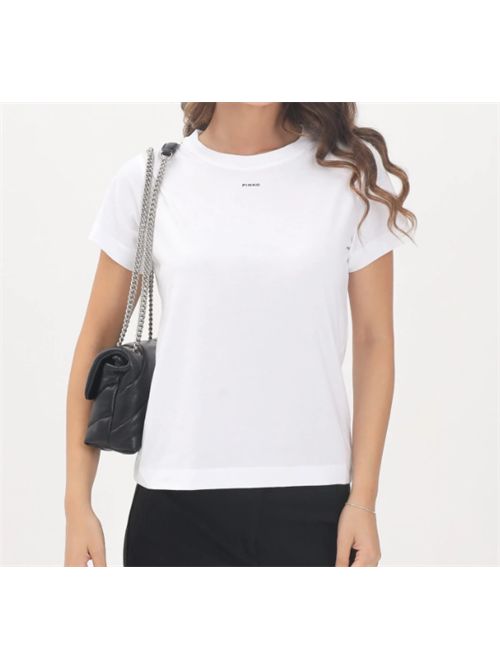 T-shirt a manica corta con logo Pinko PINKO | 100373-A2REZ04