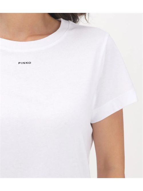 T-shirt a manica corta con logo Pinko PINKO | 100373-A2REZ04