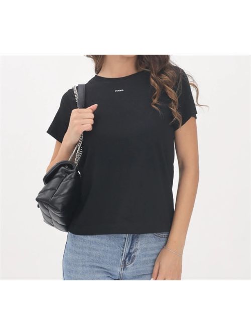 T-shirt a manica corta con logo Pinko PINKO | 100373-A2REZ99