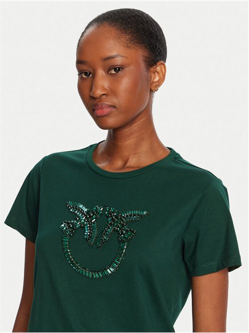 T-shirt logo Love Birds decorato Pinko PINKO | 100535-A2RN-X79
