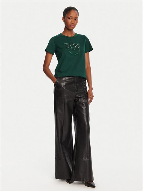 T-shirt logo Love Birds decorato Pinko PINKO | 100535-A2RN-X79