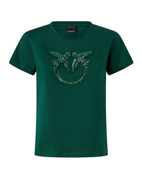 T-shirt logo Love Birds decorato Pinko PINKO | 100535-A2RN-X79