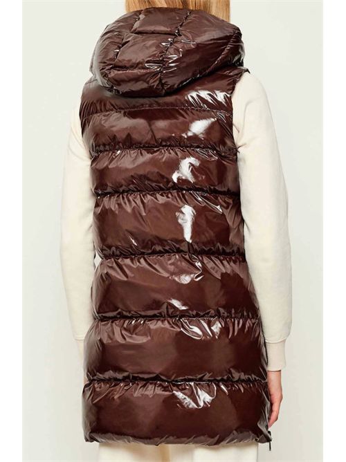 Gilet con cappuccio crystal nylon Graffetta Pinko PINKO | 103825-A2P7-M22