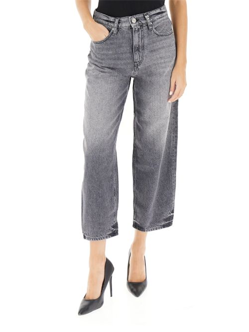 Pantalone jeans cinque tasche balloon-fit in denim di cotone e lyocel Pinko PINKO | 103857-A2RYPJ9
