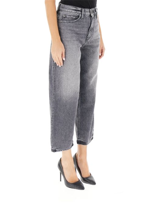 Pantalone jeans cinque tasche balloon-fit in denim di cotone e lyocel Pinko PINKO | 103857-A2RYPJ9