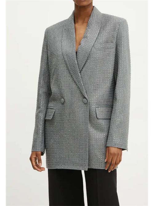 Blazer Doppiopetto con Strass Applicati Deledda Pinko PINKO | 104456-A287I99