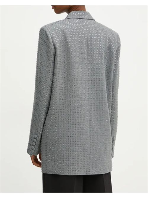 Blazer Doppiopetto con Strass Applicati Deledda Pinko PINKO | 104456-A287I99