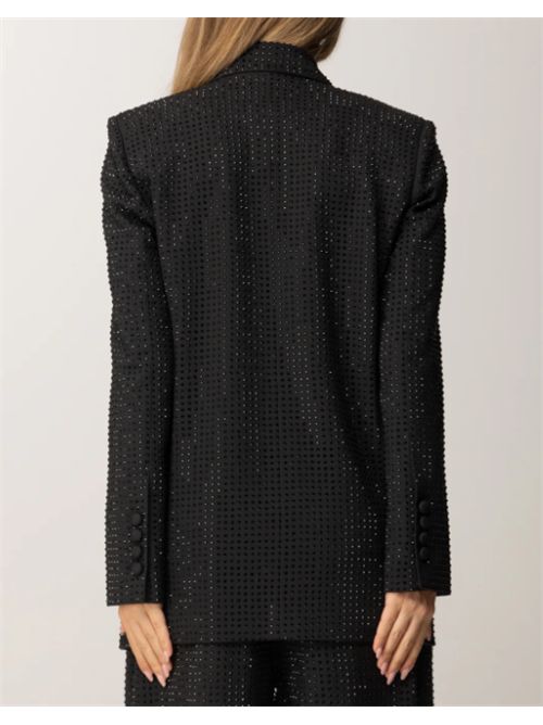 Blazer Doppiopetto con Strass Applicati Deledda Pinko PINKO | 104456-A287Z99