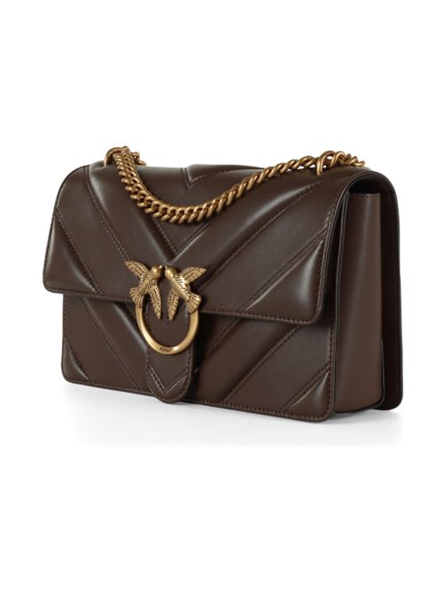 Borsa a tracolla in pelle love one classic light DC Pinko PINKO | 104549-A2OSL74Q