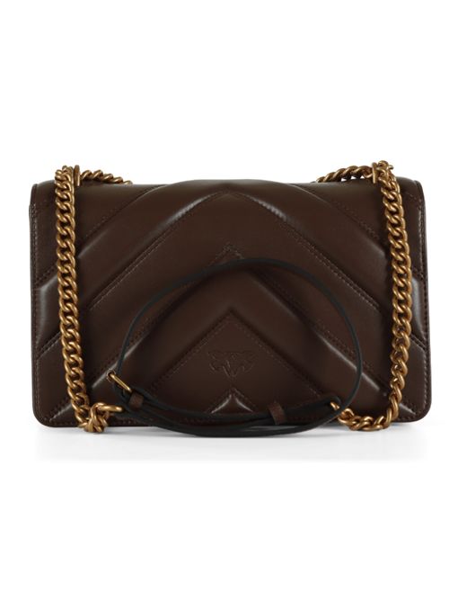Borsa a tracolla in pelle love one classic light DC Pinko PINKO | 104549-A2OSL74Q