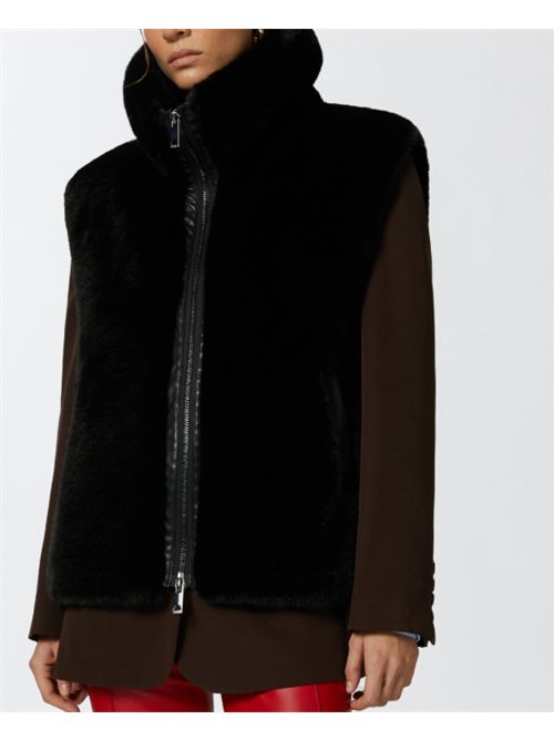 Giacca Gilet in pelliccia sintetica con collo alto Pinko PINKO | 105107-A2KV-Z99