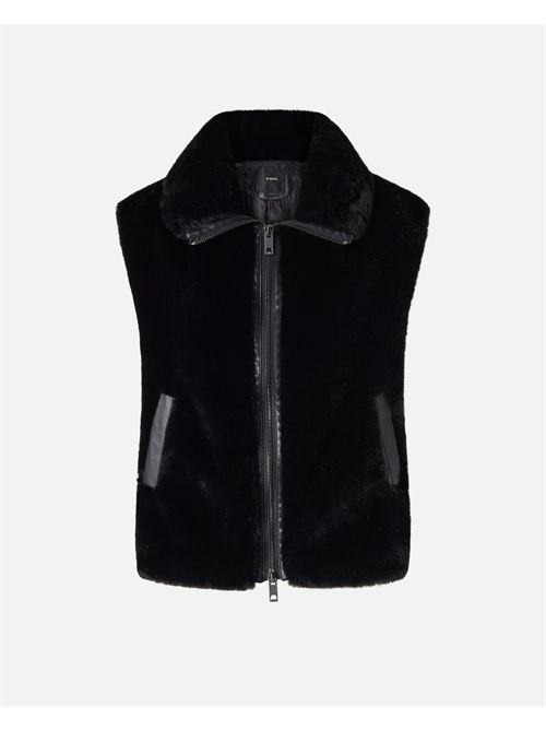Gilet effetto pelliccia con zip Pinko PINKO | 105107-A2WN-Z99