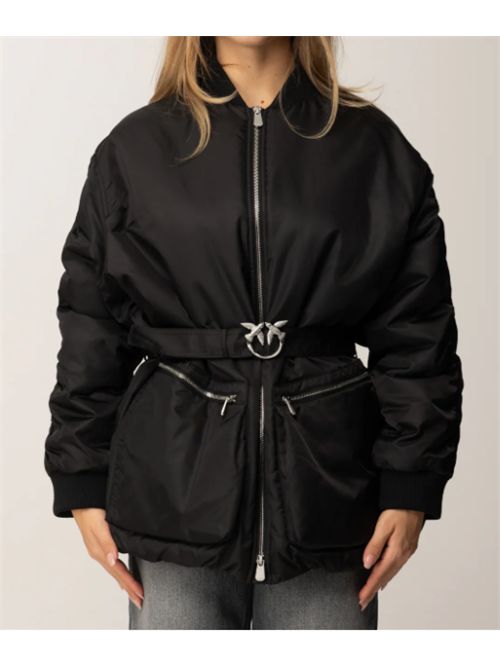 Giubbotto In Satin Tecnico con Cintura Bacon Pinko PINKO | 105340-A2OLZ99