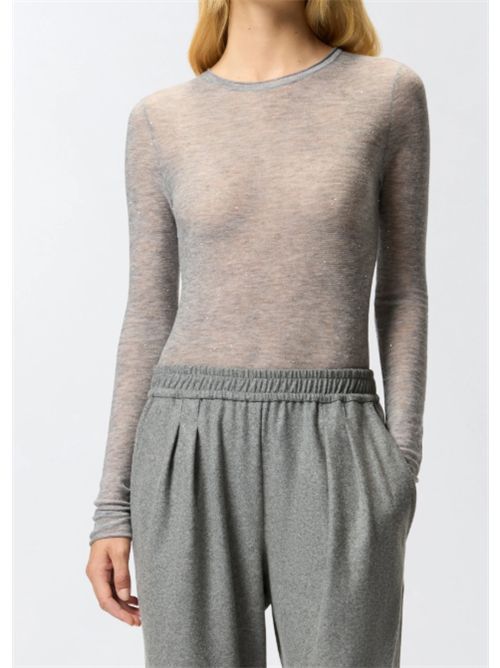 Maglia girocollo con paillettes Pico Pinko PINKO | 105398-A2PM-I42