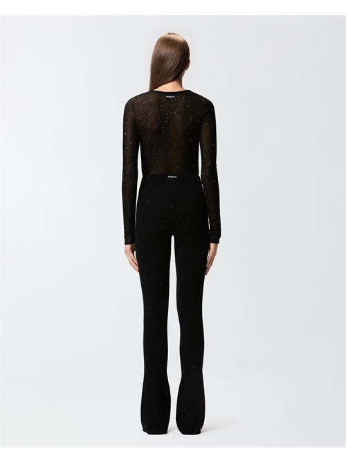 Maglia girocollo con paillettes PINKO | 105398-A2PM-Z99