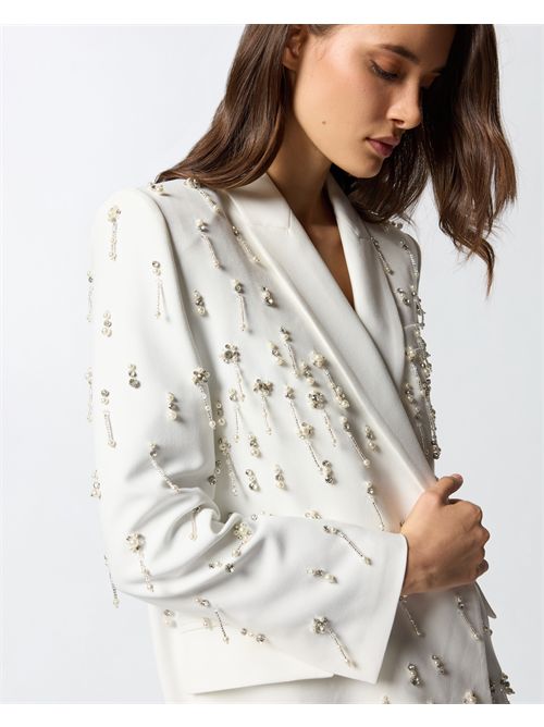 Blazer con cristalli e perle PINKO PINKO | 105411-A2PNZ04