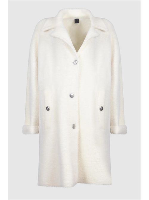 Cappotto Doppiopetto in Teddy con Cintura PINKO PINKO | 105415-A0DIZ13