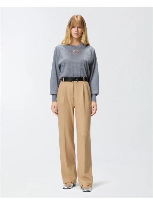 Maglia con logo Love Birds PINKO | 105417-A18MII2