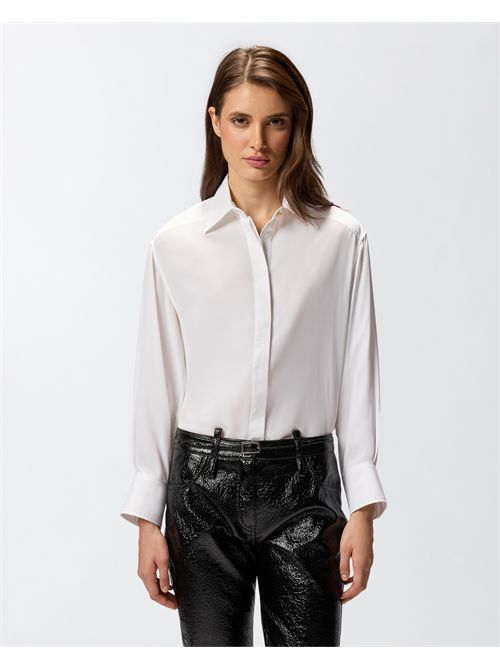 Camicia in popeline e crêpe PINKO PINKO | 105434-A2TGZ05
