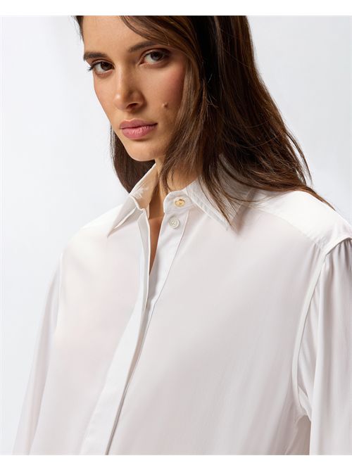 Camicia in popeline e crêpe PINKO PINKO | 105434-A2TGZ05