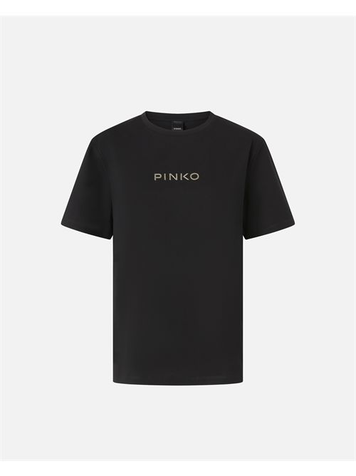 t-shirt logo strass PINKO PINKO | 105526-A2RMZ99