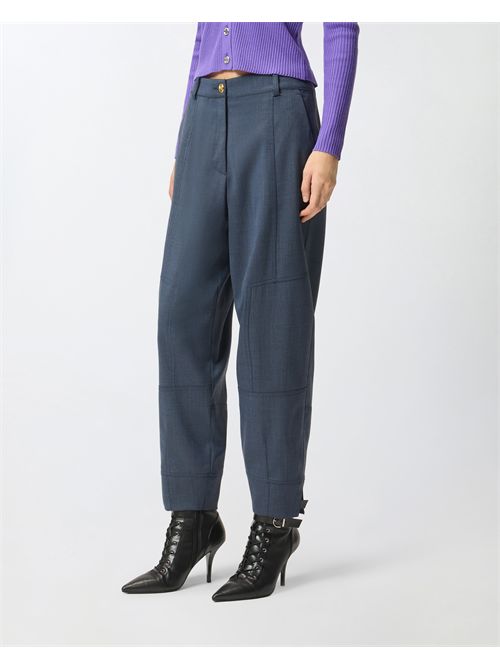 Pantaloni balloon in lana armaturata PINKO | 105533-A2SN-G07