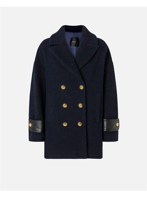 Cappotto caban corto doppiopetto in bouclé PINKO PINKO | 105559-A2SHG02