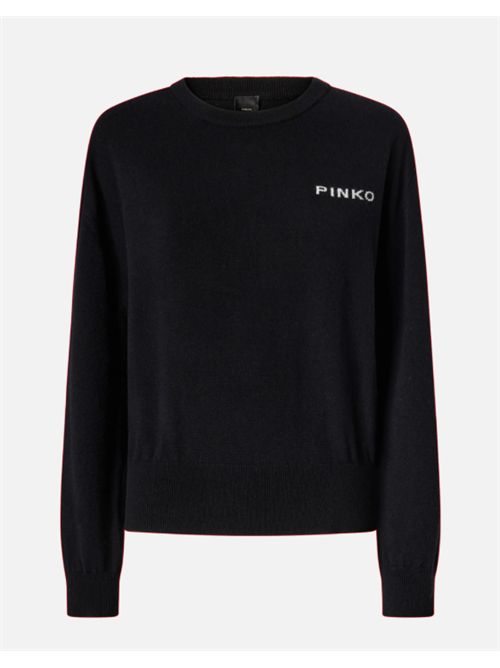 Maglione con maxi logo Love Birds Pinko PINKO | 105561-A2SIZZ2