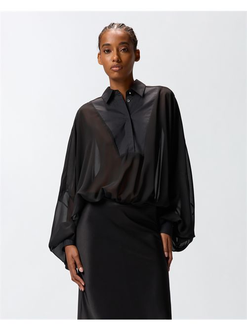 Body in stile camicetta di chiffon PINKO PINKO | 105571-A2VNZ99