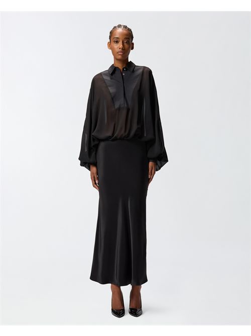 Body in stile camicetta di chiffon PINKO PINKO | 105571-A2VNZ99