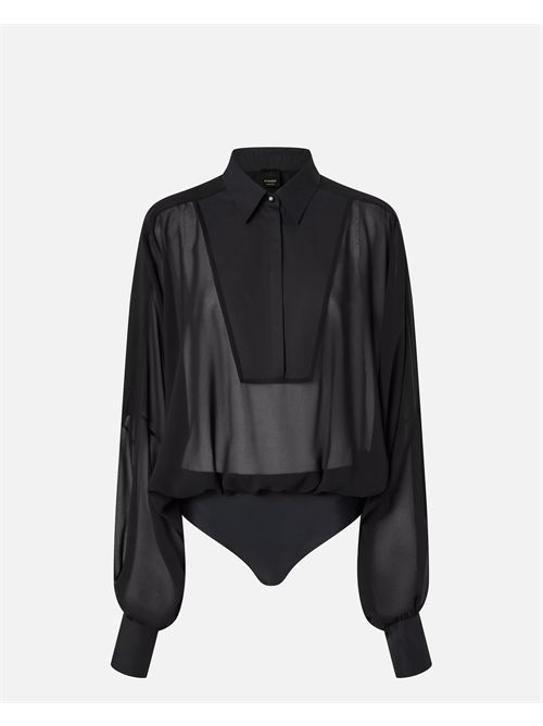 Body in stile camicetta di chiffon PINKO PINKO | 105571-A2VNZ99