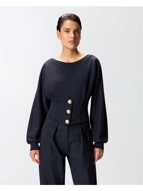 Felpa bustier con bottoni PINKO PINKO | 105612-A2TCG82