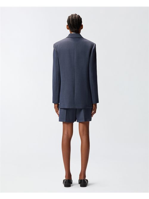 Blazer doppiopetto in lana con bottoni dorati PINKO | 105617-A2SN-G07