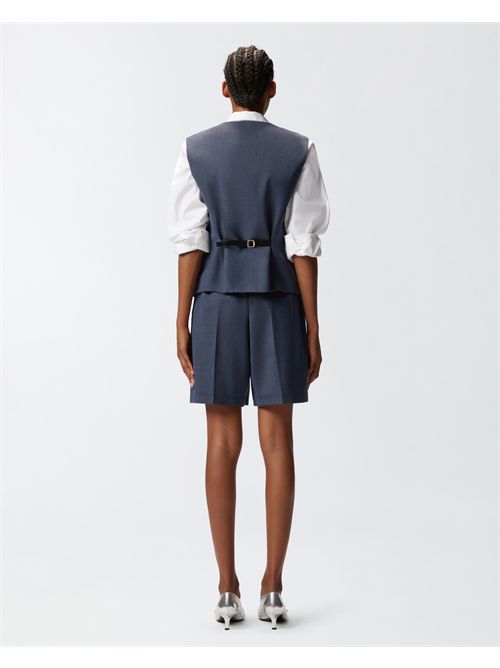 Gilet elegante in lana armaturata PINKO PINKO | 105664-A2SN-G07