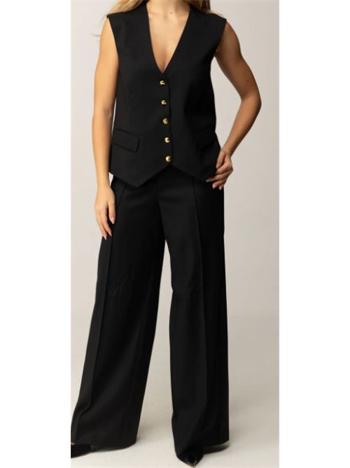 Gilet In Lana con Bottoni GioielloNERO LIMOUSINE PINKO PINKO | 105664-A2SN-Z99