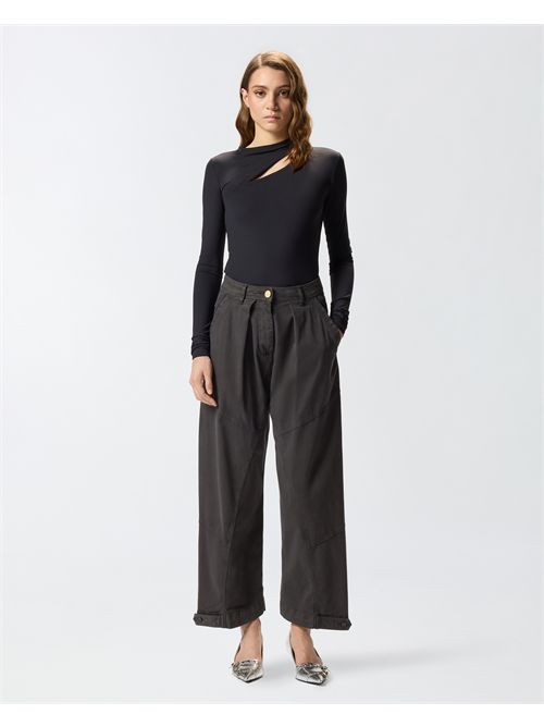Pantaloni balloon in cotone smerigliato PINKO PINKO | 105667-A2TVM04