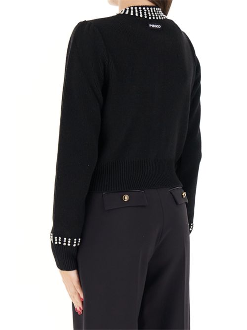 Cardigan con strass Pinko PINKO | 105686-A2S4Z99