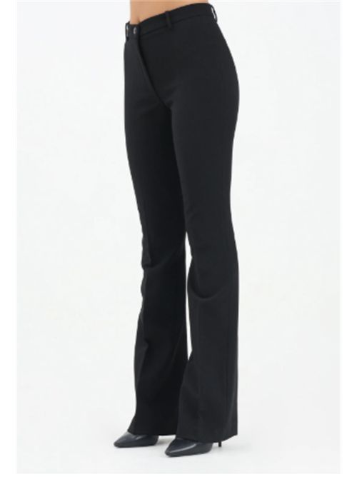 Pantaloni lunghi slim in viscosa tecnica stretch con spacchi sul retro Pinko PINKO | 105706-A2R9Z99