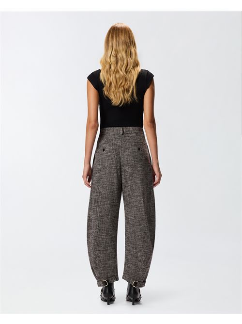 Pantaloni a palloncino in flanella PINKO PINKO | 105735-A2SKZM7