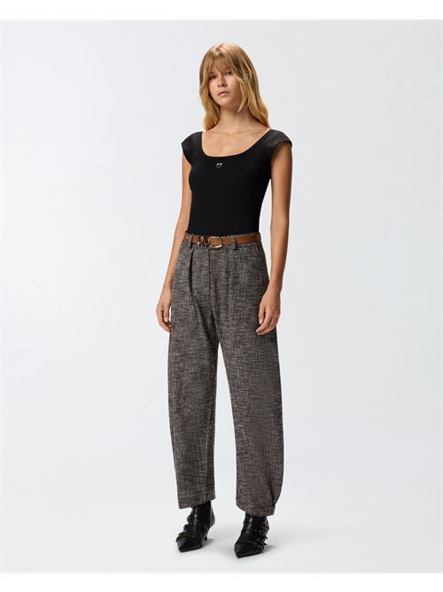 Pantaloni a palloncino in flanella PINKO PINKO | 105735-A2SKZM7