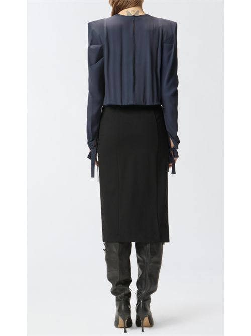 Abito longuette sfiancato combinato Pinko PINKO | 105828-A2U8-ZE3