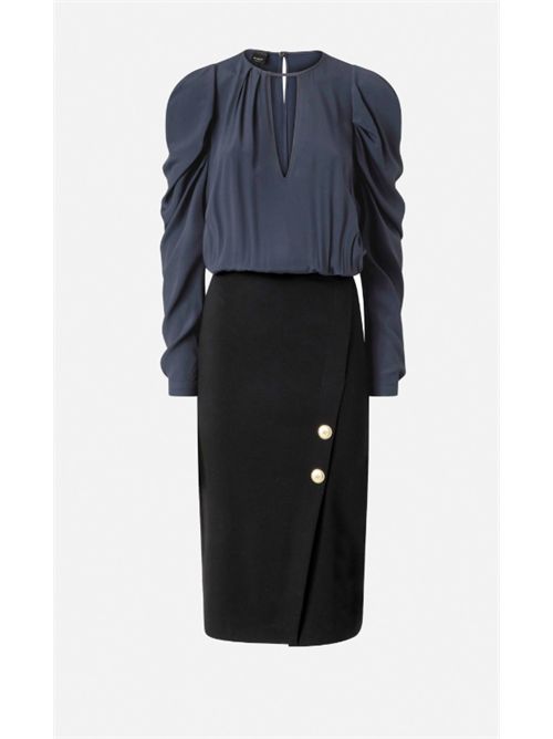 Abito longuette sfiancato combinato Pinko PINKO | 105828-A2U8-ZE3