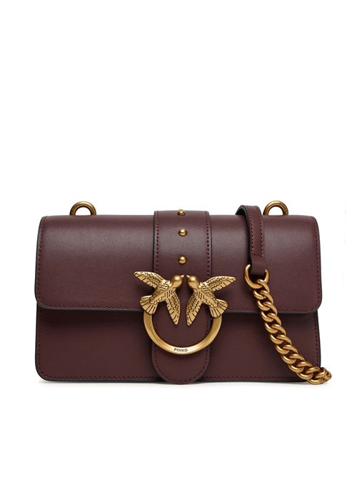 Borsetta Love One Mini ST.CL Al 25-26 PLTT 105856 A0F1 Bordeaux PINKO | 105856-A0F1L86Q