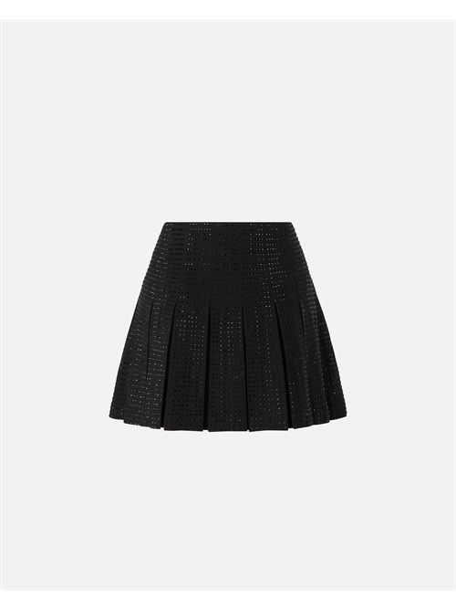 Minigonna con strass PINKO | 105926-A287Z99