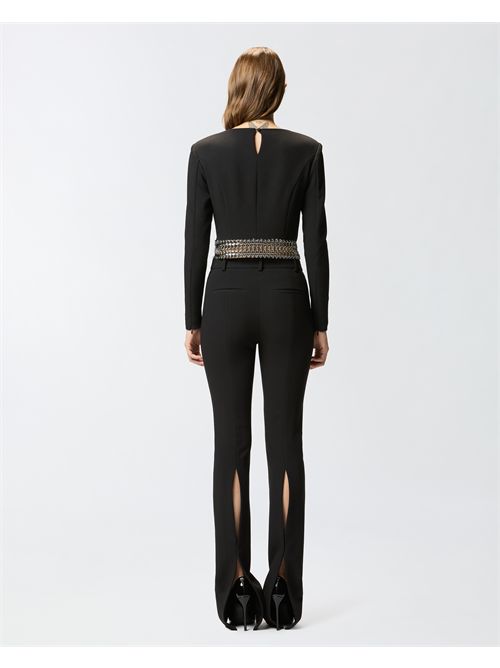 Top a maniche lunghe con decorazioni in metallo PINKO PINKO | 105955-A2YHZ99