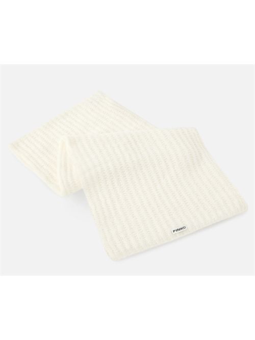 Sciarpa a coste con logo lettering San Marino Pinko PINKO | 105990-A2Z2-Z13