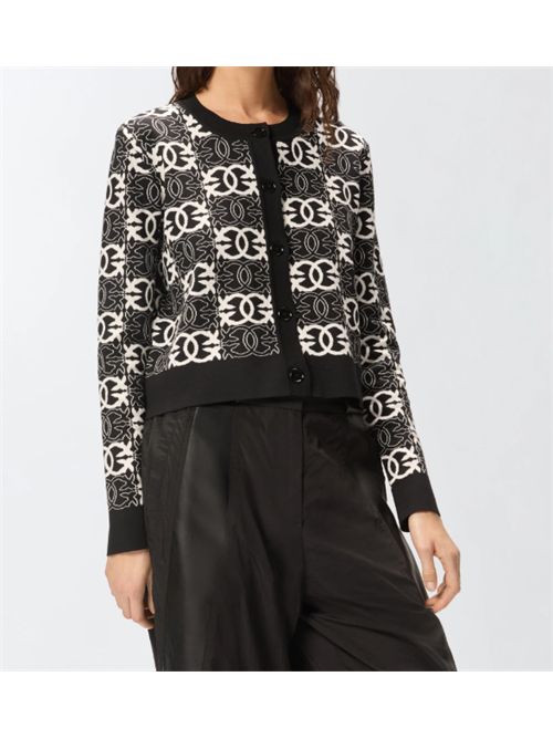 Cardigan con logo Love Birds Pinko PINKO | 106043-A2YD-ZZ2