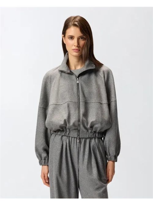 Giubbotto bomber in misto lana con zip PINKO PINKO | 106046-A2ZUI76