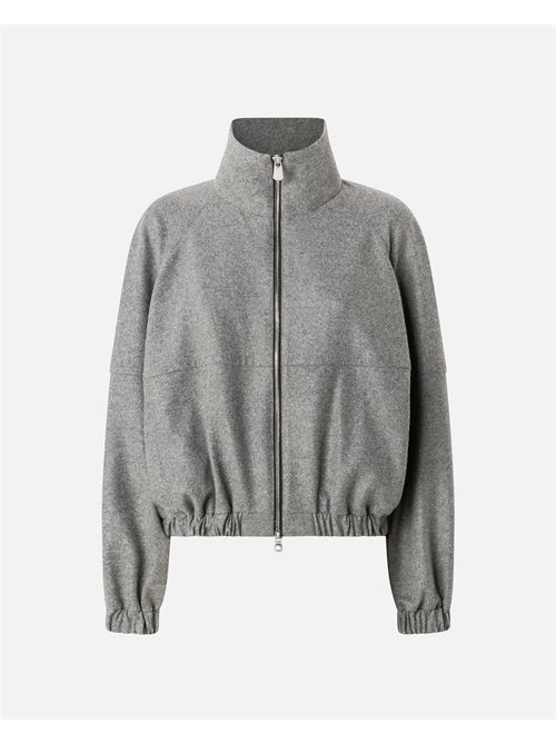 Giubbotto bomber in misto lana con zip PINKO PINKO | 106046-A2ZUI76