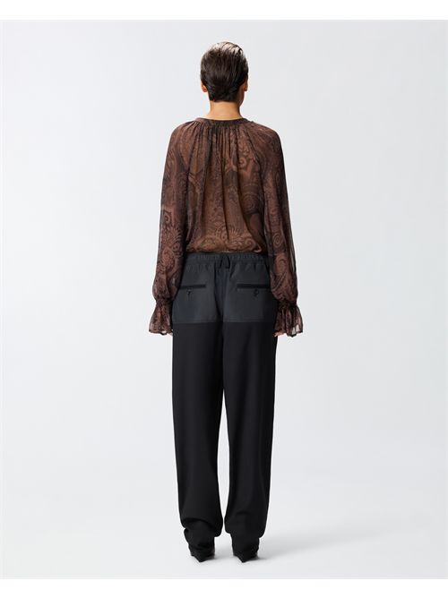 Blusa con stampa cachemire Pinko PINKO | 106765-A389-ZL1